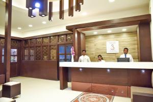 Preddverje oz. recepcija v nastanitvi Gateway Salalah Apartments