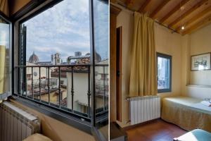 Postel nebo postele na pokoji v ubytování Hotel Kursaal & Ausonia