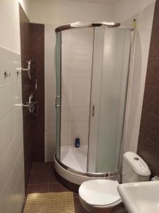Koupelna v ubytování Hostel Lux