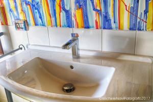 Um banheiro em La Casa di Ivana