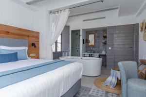 Cama ou camas em um quarto em La Serena Boutique Hotel & Wellness - Altea