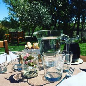 Nápoje v ubytování Agriturismo La Corte del Lupo