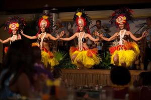 Hóspedes ficando em Universal's Loews Royal Pacific Resort