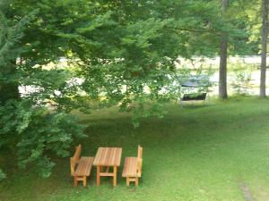 Vonkajšia záhrada v ubytovaní Pension Wanderruh