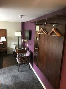 TV a/nebo společenská místnost v ubytování Buchan Hotel