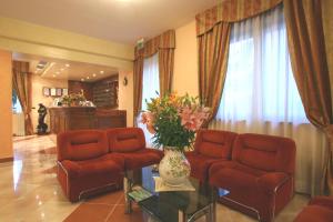 Posezení v ubytování Hotel Villa Luca