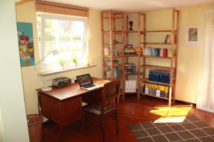 Køkken eller tekøkken på Schräges Haus