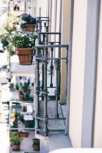 Balkón nebo terasa v ubytování Hotel Risorgimento