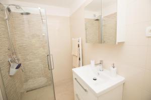 Koupelna v ubytování Apartman Roza + 12 fotografií