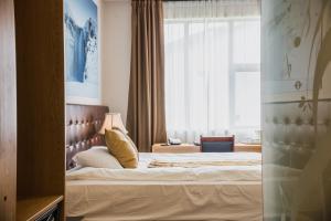 Postel nebo postele na pokoji v ubytování Hotel Jazz - By Keflavik Airport - Reykjavik - Iceland