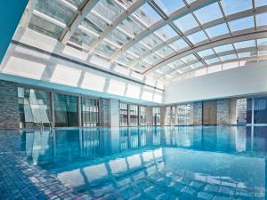 The swimming pool at or near Pan Pacific Beijing