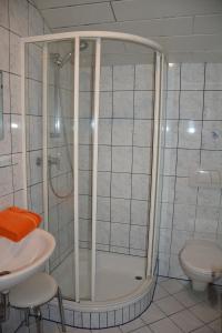 Kúpeľňa v ubytovaní Appartement Haus Gatterer