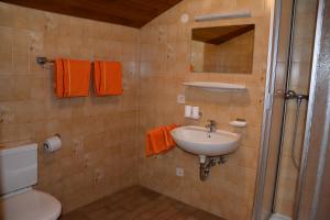 Kúpeľňa v ubytovaní Appartement Haus Gatterer