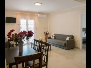 A seating area at Namare Luxury Apartments