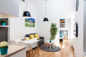Posezení v ubytování LOOX apartments Hatzova