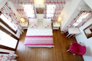 Voodi või voodid majutusasutuse Badem Tatil Evi toas