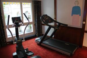 Fitness centrum a/nebo fitness zařízení v ubytování The New Midi