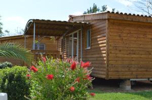 Zahrada ubytování Camping L'Orangeraie