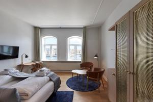 Postel nebo postele na pokoji v ubytování Copenhagen Strand