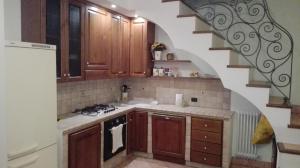 Kuchyň nebo kuchyňský kout v ubytování casa bijoux