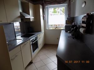 Kuchyň nebo kuchyňský kout v ubytování Haus Alexandra