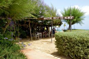 Gallery image of Hostal Alocs in Es Figueral Beach
