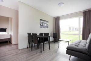 Atpūtas zona naktsmītnē Arnarstapi Hotel