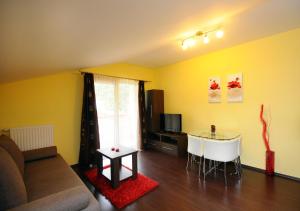 Posezení v ubytování Alpe-Adria Apartments