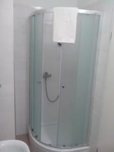 Koupelna v ubytování Maja rooms