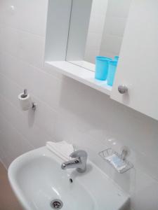Koupelna v ubytování Maja rooms