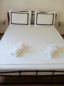Postel nebo postele na pokoji v ubytování Maja rooms