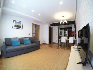 Zona de estar de Gros Beach Apartment