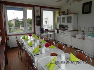 Nhà bếp/bếp nhỏ tại Agroturystyka Skrzypczyk