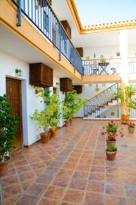 Balkón alebo terasa v ubytovaní Hotel Posada Casas Viejas