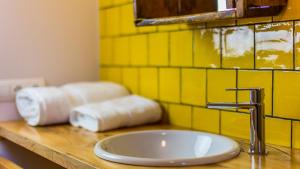Kúpeľňa v ubytovaní Casa Rural Cal Rossa de Taus SPA