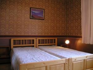 Voodi või voodid majutusasutuse Vila Dionis toas