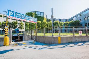 Budova, v ktorej sa apartmánový hotel nachádza