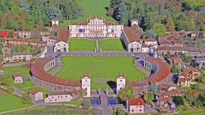 Letecký snímek ubytování Alloggio Agrituristico Ai Tre Castelli