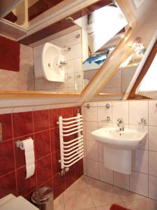 Kúpeľňa v ubytovaní Domek Na Wierchu i Apartament na Wierchu