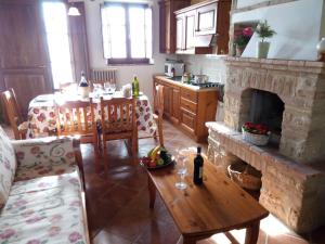 Η κουζίνα ή μικρή κουζίνα στο Borgo Beccanella