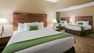 Postel nebo postele na pokoji v ubytování Best Western Plus Columbia River Inn