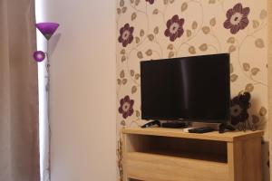 A television and/or entertainment centre at Verona Apartman