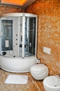 Koupelna v ubytování Hotel Doro City