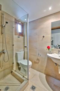 Phòng tắm tại Aeolos Hotel & Villas - Pelion