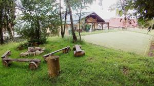 Zahrada ubytování Horská chata Plzeňka Pernink