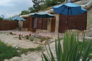 Zahrada ubytování Sirocave barlang apartmanok