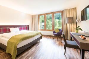 Łóżko lub łóżka w pokoju w obiekcie Hotel Allegra 3 Stern Superior