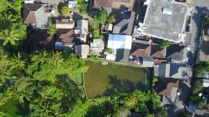 Letecký snímek ubytování Kembang Kuning Cottages
