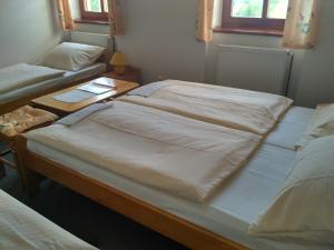 Postel nebo postele na pokoji v ubytování Penzion Bouquet