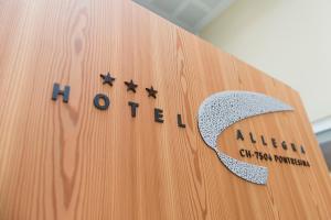 Certyfikat, podpis lub inny dokument wystawiony w obiekcie Hotel Allegra 3 Stern Superior